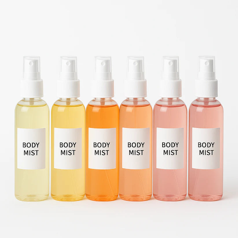 Body mist sprays