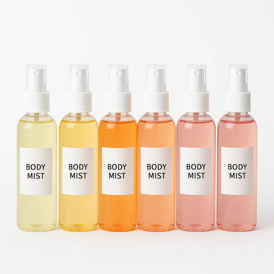 Body mist sprays