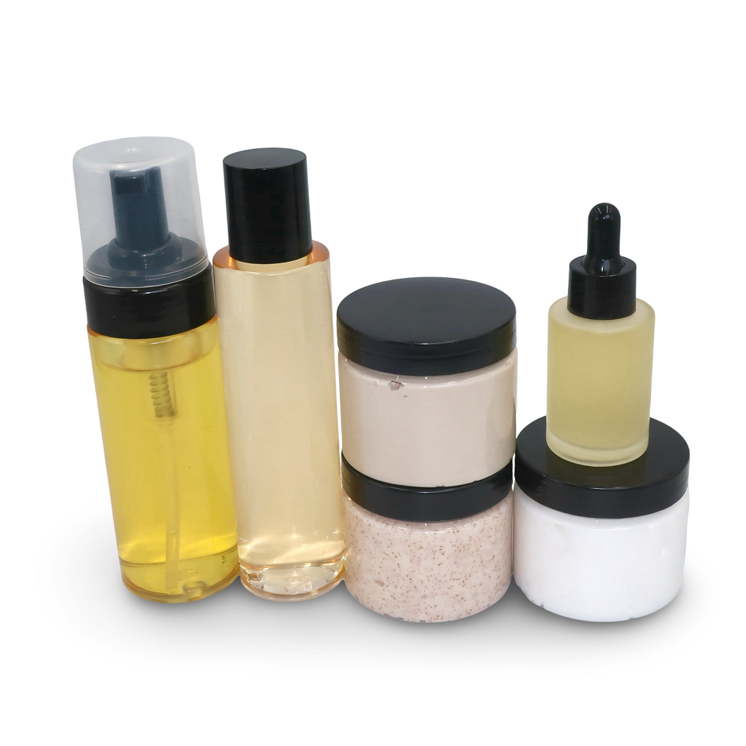 Skincare range for clear and glowing enriched with niacinamide - sample kit