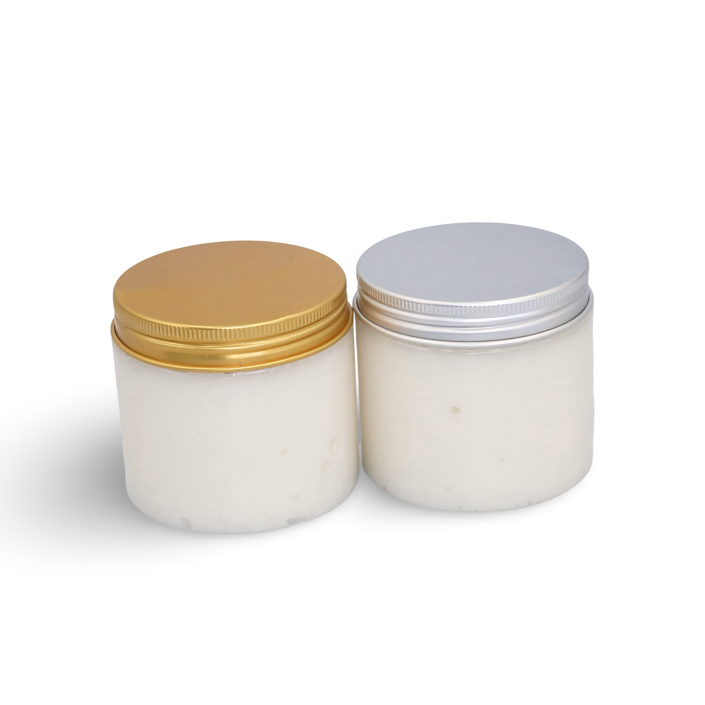 Whipped shea body butter for clear and glowing skin enriched with licorice root and niacinamide