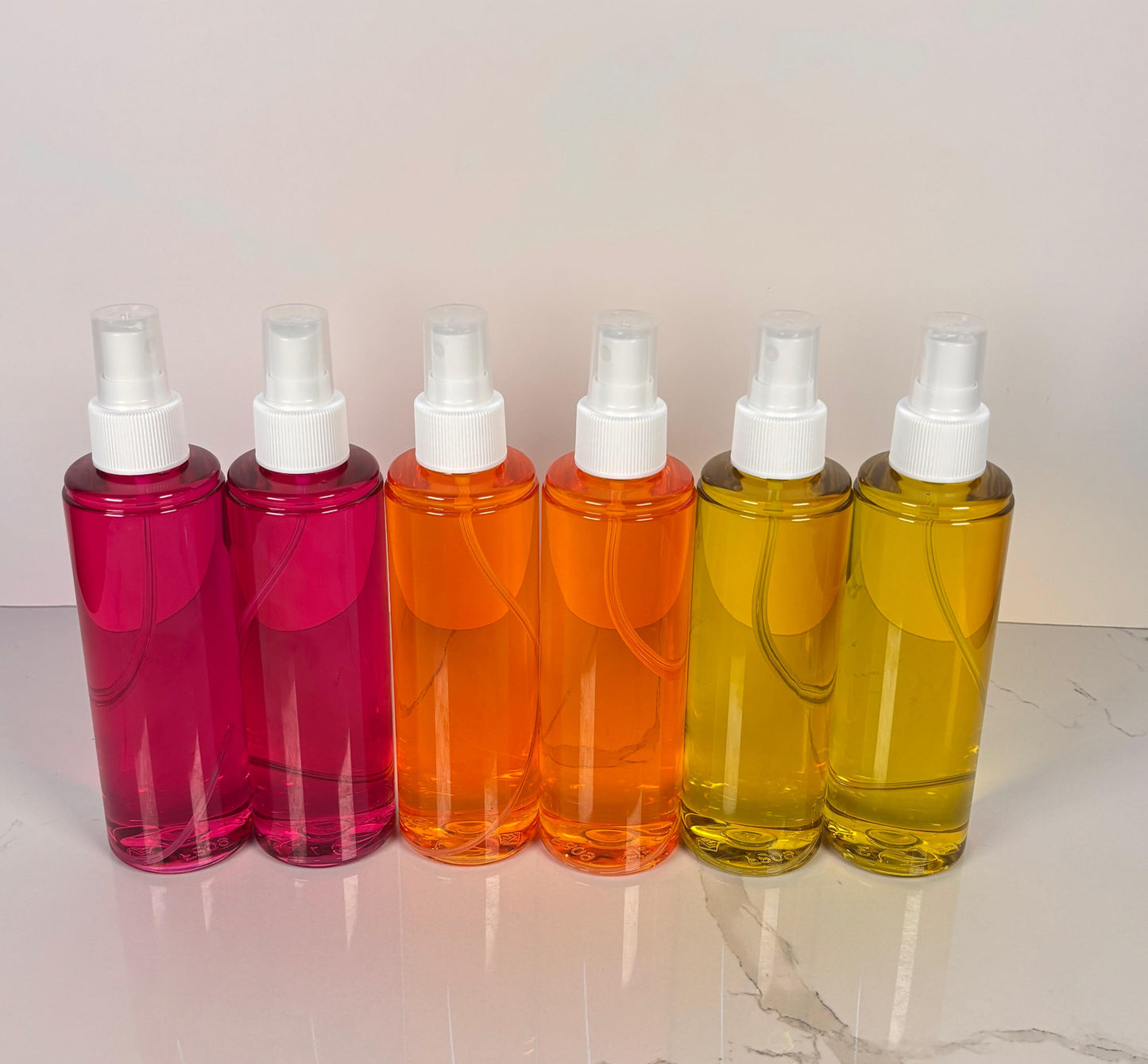 Body mist sprays
