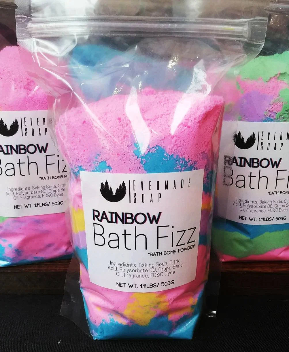 Bath fizzies with epsom salt